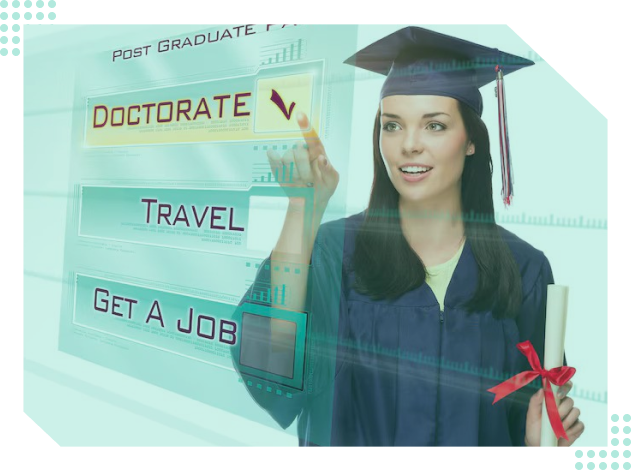Graduate woman